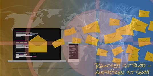 Nikotinentzug? Newsletter bestellen! Artikelbild: Bestelle den Newsletter zum Nikotinentzug!